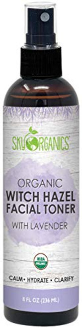 Organic Lavender Witch Hazel Toner I 8 oz I Soothing Lavender Toner, Witch Hazel Face Mist with Lavender, for Sensitive and Combination Skin, Cruelty-Free and Vegan Facial Toner Lavender Organic Lavender Witch Hazel Toner I 8 oz I Soothing Lavender Toner, Witch Hazel Face Mist with Lavender, for Sensitive and Combination Skin, Cruelty-Free and Vegan Facial Toner Lavender