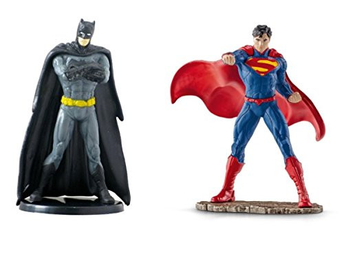 NEW Hot SELLER DC Comics Batman  and  Superman Figurine Cake Topper ~ 2.75inch  2 Piece Set