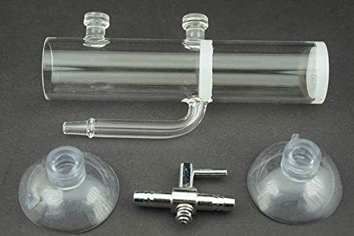 Pmsanzay Aquarium Crystal Cherry Red Shrimp Egg Incubator Tumbler Shrimp Hatchery Mouth-Brooding 20mm?Pneumatic Glass Egg Tumbler Incubator?Egg-Rocker Shrimp Egg Tumbler Hatchery