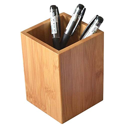 CreazyBee Creativity Pen Holder Pencil Holder for Desk, Wood Pen Cup Pencil Cup Pen Cups for Desk Bamboo Pen Holders Pencil Holders Makeup Brush Organizer Case Pen Organizer for Office and Home Brown CreazyBee Creativity Pen Holder Pencil Holder for Desk, Wood Pen Cup Pencil Cup Pen Cups for Desk Bamboo Pen Holders Pencil Holders Makeup Brush Organizer Case Pen Organizer for Office and Home Brown
