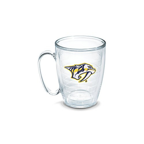 Tervis 1063891 "NHL Nashville Predators" Mug, Emblem, 16 oz, Clear Tervis 1063891 "NHL Nashville Predators" Mug, Emblem, 16 oz, Clear