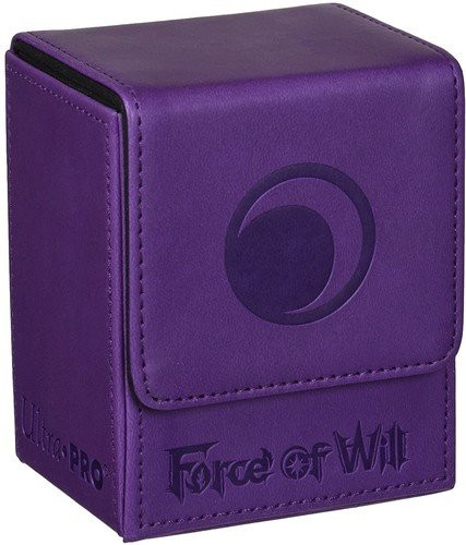 Official Force of Will Dark Element Flip Deck Box