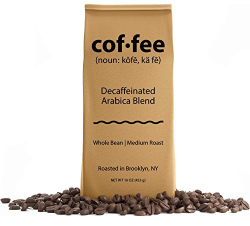Decaf Whole Bean Coffee, Medium Roast, 1-Pound Bag Decaf Whole Bean Coffee, Medium Roast, 1-Pound Bag