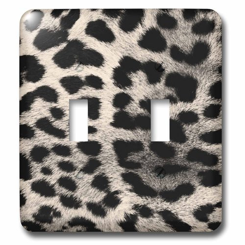 3dRose lsp_212023_2 Leopard pattern, print beige Double Toggle Switch