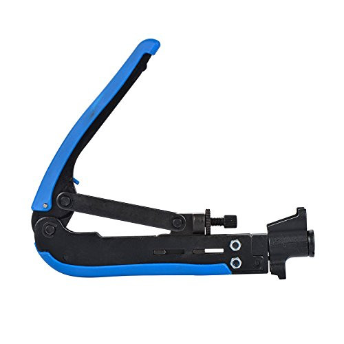 Optimal Shop RG59 RG6 RG11 F81 RCA Cable F-Connector Compression Tool Crimpers Steel Adjustable Compression Tool
