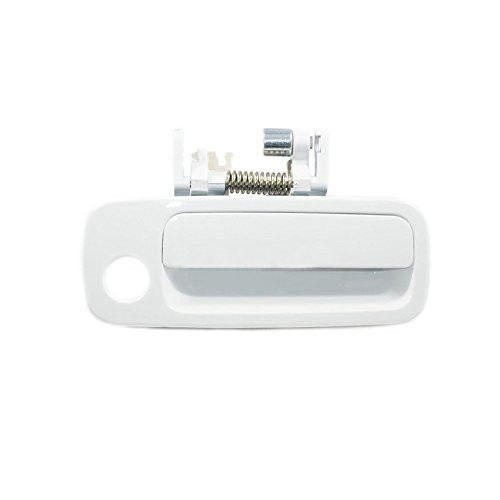 Sentinel Parts Front Right Passenger Side Outside Door Handle 040 White Compatible Replacement for 1997-2001 Toyota Camry