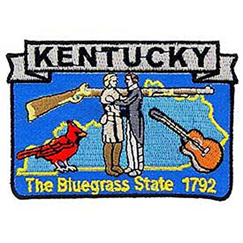 EagleEmblems PM6718 Patch-Kentucky (State MAP) (3'')
