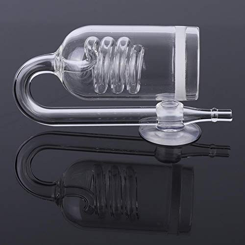 ?2021 New Year ?????????? Aquarium Refiner, Glass Carbon Dioxide CO2 Atomizer Diffuser, for Water Plants Tank