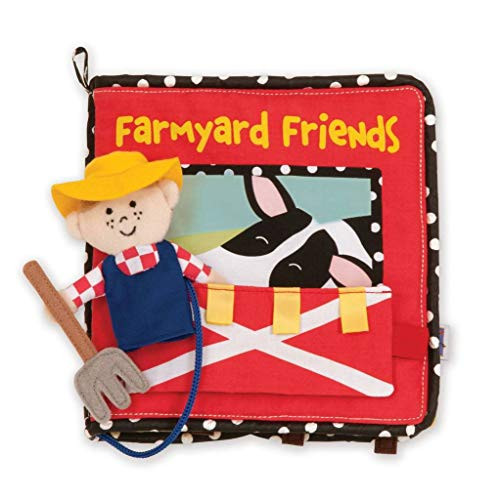 Manhattan Toy Farmyard Friends Soft Activity Book
