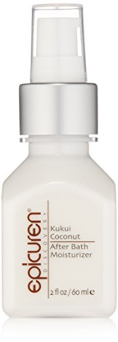 Epicuren Discovery After Bath Body Moisturizer, Kukui Coconut, 2 Fl Oz