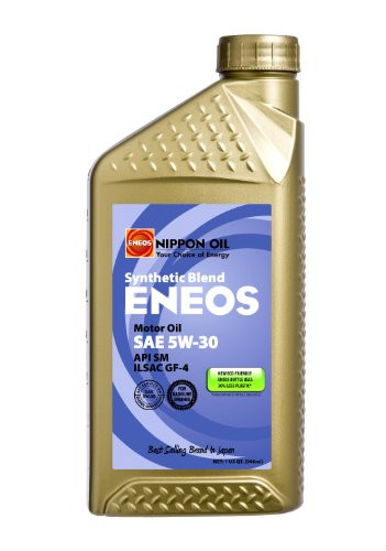 ENEOS 5w-30 QT Synthetic BLEND Motor Oil - 1 Quart Bottle