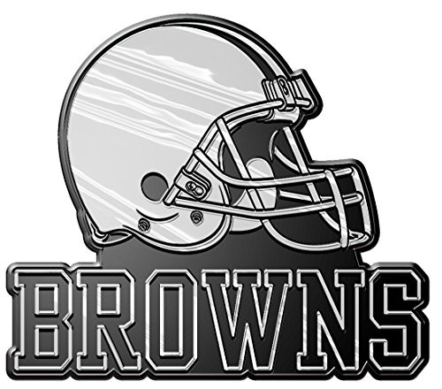 NFL Cleveland Browns Chrome Automobile Emblem