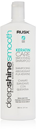 RUSK Deepshine Smooth Keratin Care Smoothing Shampoo, 12 fl. oz.
