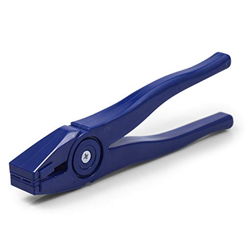 SPEEDWOX Plastic Glass Breaking Pliers Glass Pliers Flat Jaws Durable Mosaics Breaking Tool Heavy Duty for Tile Stained Glass Work 8 Inches