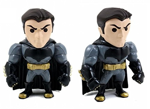 Jada New Batman V Superman - 4" Metal DieCast (Die-Cast) - Bruce Wayne Batman Action Figures Toys
