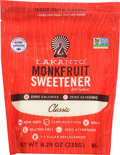 NOT A CASE All Natural Sugar Substitute Sweetener Monkfruit Classic