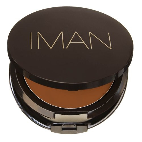 IMAN Second To None Cream To Powder Foundation, Dark Skin, Earth 3 IMAN Second To None Cream To Powder Foundation, Dark Skin, Earth 3