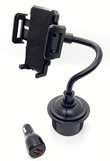 Hands Off Car Cup Holder Phone Mount, 360 Rotatable Cradle for iPhone Xs, Max, Xr, Xs, 7, 6, 11 Plus, Galaxy Note 8, Note, 9, S8, S9, S10e. S10. Free USB Charger Hands Off Car Cup Holder Phone Mount, 360 Rotatable Cradle for iPhone Xs, Max, Xr, Xs, 7, 6, 11 Plus, Galaxy Note 8, Note, 9, S8, S9, S10e. S10. Free USB Charger