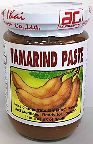 Tamarind Paste Natural Pure Concentrate in Glass Jar - 8 oz.