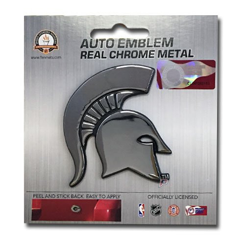 Patch Collection Michigan State Spartans Premium Solid Metal Chrome Plated Car Auto Emblem Patch Collection Michigan State Spartans Premium Solid Metal Chrome Plated Car Auto Emblem