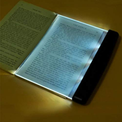 Page Glow Reading Light, Led Paperback Book Light Lamp Board, Book Light for Reading in Bed at Night, Eye Protection Book Night Light, Book Light Clip on for Office Company Home