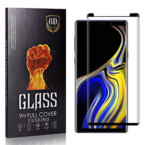 CUSKING Screen Protector for Galaxy Note 9, Tempered Glass, Bubble Free Screen Protector for Samsung Galaxy Note 9, 9H Hardness, Easy Installation, 4 Pack CUSKING Screen Protector for Galaxy Note 9, Tempered Glass, Bubble Free Screen Protector for Samsung Galaxy Note 9, 9H Hardness, Easy Installation, 4 Pack