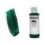 Golden Fluid Acrylics - Pthalo Green (Yellow Shade) - 4 oz Bottle