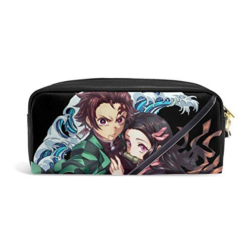 Demon Slayer Kimetsu No Yaiba Kamado Tanjiro Nezuko Pencil Case Makeup Bag Demon Slayer Kimetsu No Yaiba Kamado Tanjiro Nezuko Pencil Case Makeup Bag
