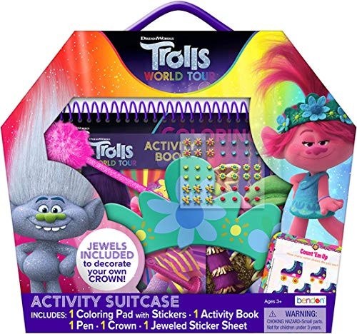 Trolls 2 World Tour Activity Suitcase Trolls 2 World Tour Activity Suitcase