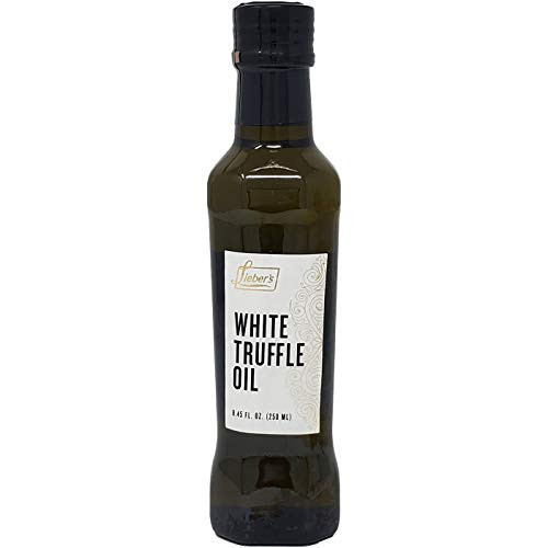 Lieber's Truffle Oil White Truffle Oil, Kosher For Passover, 8.45 Fl Oz Glass Bottle