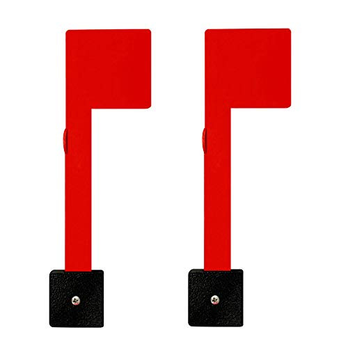 No Tools Needed Sturdy Mailbox Flag Replacement 2 PACK, Mail Flag, Sticks to Most Surfaces, Heavy Duty for Any Weather Conditions, No Tools Required, Easy Assembly, Universal Mailbox Flag