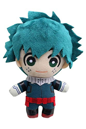 My Hero Academia Midoriya Lzuku 15cm Plush Doll Deku Plushie Todoroki Bakugou Plushies Green