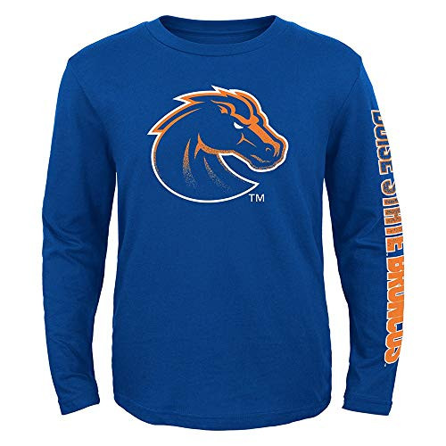 Outerstuff Boise State Broncos NCAA Youth Blue Hourglass Long Sleeve T-Shirt
