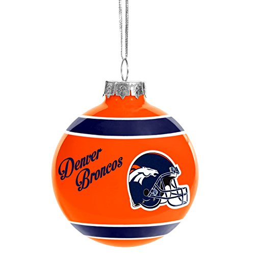 Denver Broncos 2016 Glass Ball Ornament