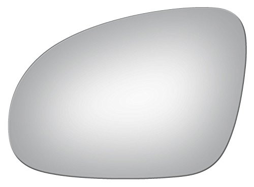 Flat Driver Side Mirror Replacement Glass for 2006-2009 VOLKSWAGEN RABBIT