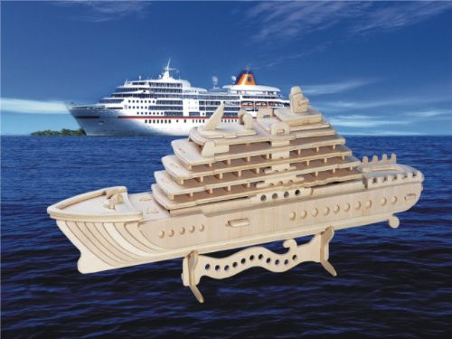 Cruise Ship 3d Puzzle - 71 Pieces
