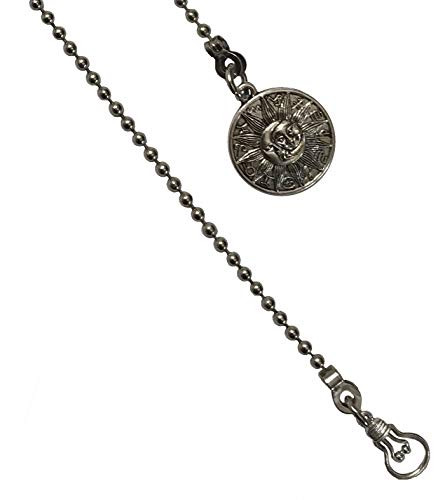 Sun Moon Zodiac Signs  and  Bulb Fan Light Pull Chain Extender Ornament Set