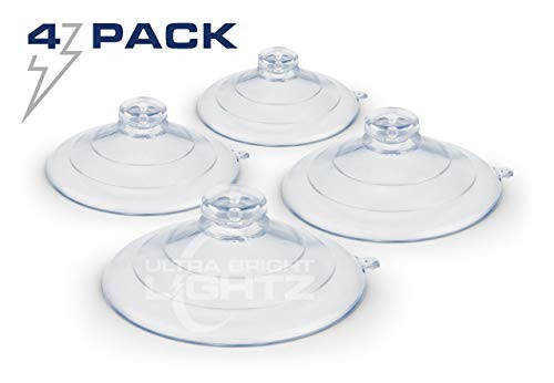 Ultra Bright Lightz Large Replacement Suction Cup Set of 4