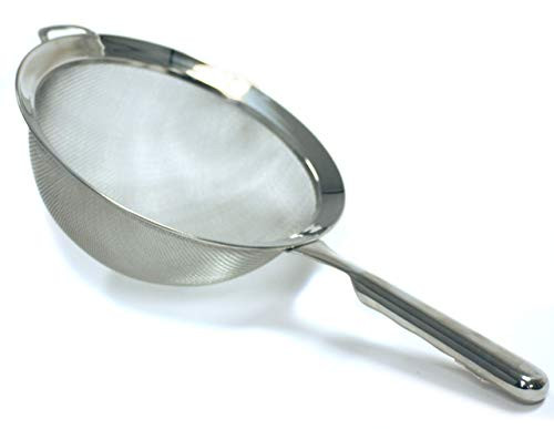 Norpro 2156 KRONA Stainless Steel Double Mesh Strainer, 8"