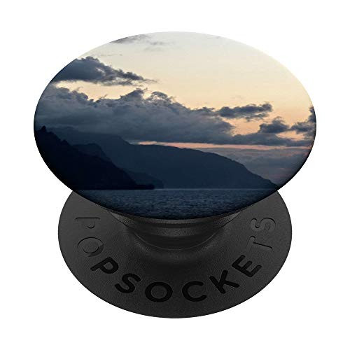 Hawaii NaPali Coast at Sunset PopSockets PopGrip Swappable Grip for Phones  and  Tablets