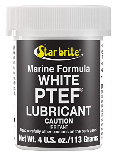 Star Brite 085504 PTEF Anti-Corrosion, Anti-Seize, All-Purpose White Lubricant - 4 oz Tub
