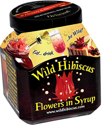 Wild Hibiscus Flowers in Syrup