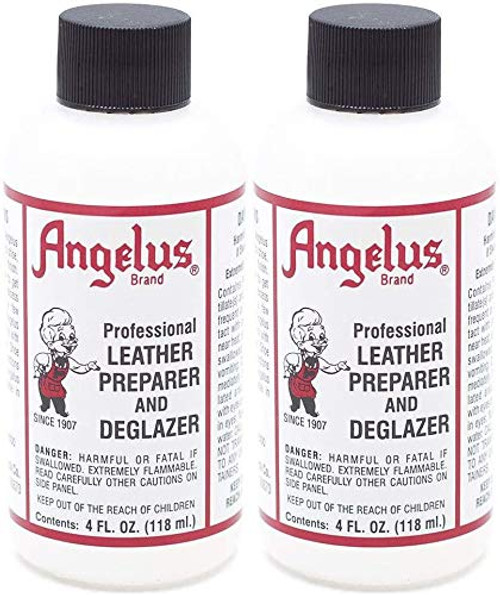 Angelus Paint Leather Preparer and Deglazer, 5 Ounce jar 2 Pack Angelus Paint Leather Preparer and Deglazer, 5 Ounce jar 2 Pack