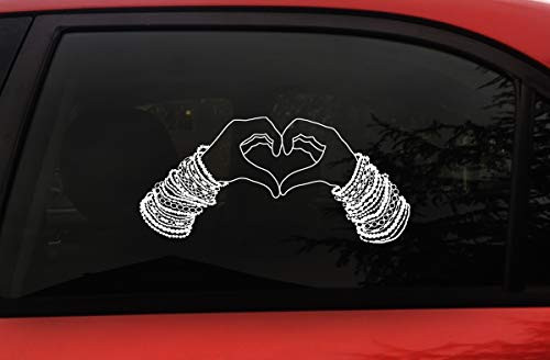 Rave Kandi- Plur Sticker Kandi Bracelet Beads - Large 11.7inch  x 5.9inch  inch - EDM- Peace Love Unity Respect Vinyl Decal Sticker for car Window Wall Laptop Plur - EDM- Rave Lover.