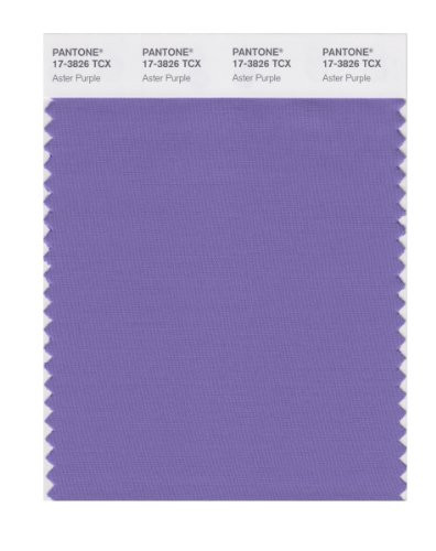 PANTONE SMART 17-3826X Color Swatch Card, Aster Purple