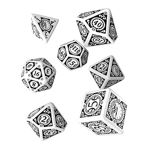 Q WORKSHOP Qworkshop QworkshopSSTC02 Steampunk Clockwork Dice Set 7-Piece