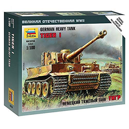 Zvezda 500786256  1 100 German Heavy Tank Tiger I