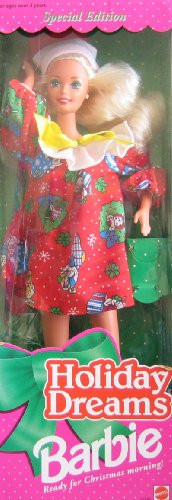 1994 Holiday Dreams Christmas Blonde Barbie Doll