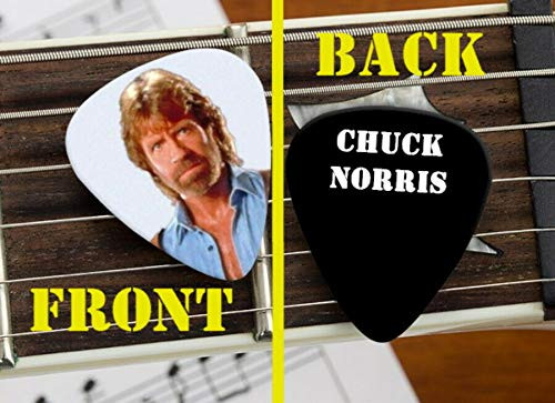 Set of 3 Chuck Norris Walker Texas Ranger premium Promo Guitar Pick Pic