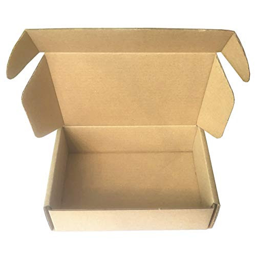 Small Cardboard Shipping Box Mailers 6 x 4 x 1.6 Inch Corrugated Packaging Storage Boxes 30 Pack